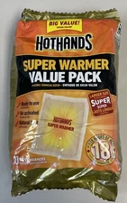 HotHands Body & Hand Super Warmers - Long Lasting Safe Natural Odorless 10 Pair
