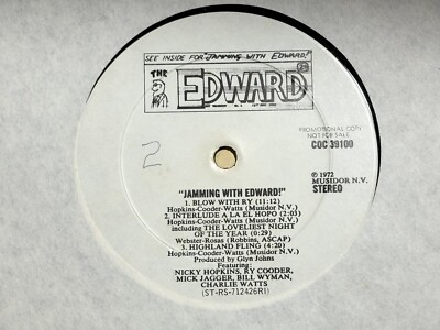ジャミング・ウィズ・エドワード Nicky Hopkins, Ry Cooder, Mick Jagger, Bill Wyman, Charlie