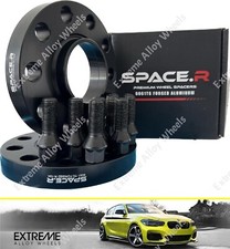 Alufelgen Spurverbreiterung 20mm schwarz + Schrauben für BMW 1er F40 F52 F70 66,6
