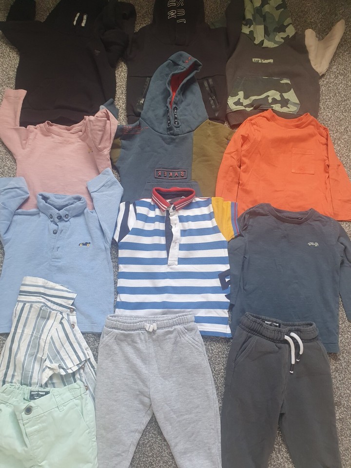 baby boys clothes bundle 1218 months.. 13 Items.. Hoodies, Tshirts