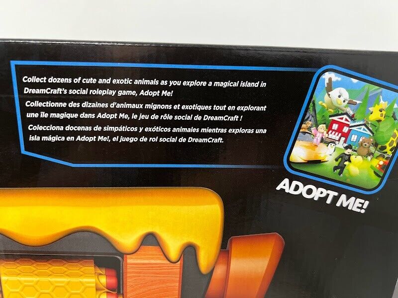 NERF ROBLOX ADOPT Me Bees Blaster 8+ Toy WithCode To Unlock In