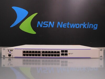 Alcatel-Lucent 6850E-24 OS6850E-24 24-Port Gigabit Managed Switch 902936-90 