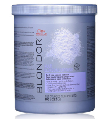 Wella Blondor Multi Blonde 800g Blondierpulver Blondierung Blondier Pulver 