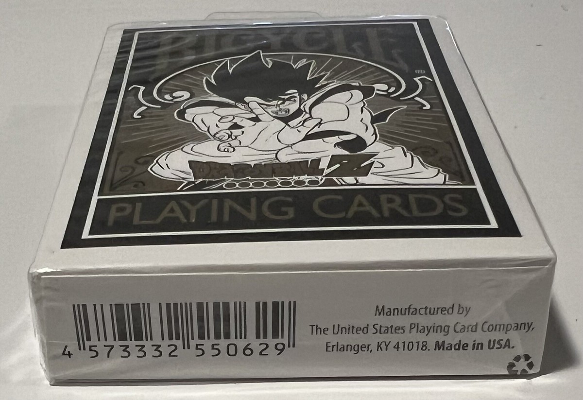 Dragonball Z Bicycle Playing Cards Deck Goku Anime Sealed US