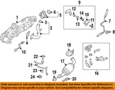 VOLKSWAGEN OEM 12-14 Passat Emission Components-Connector Pipe Gasket 03L131547N