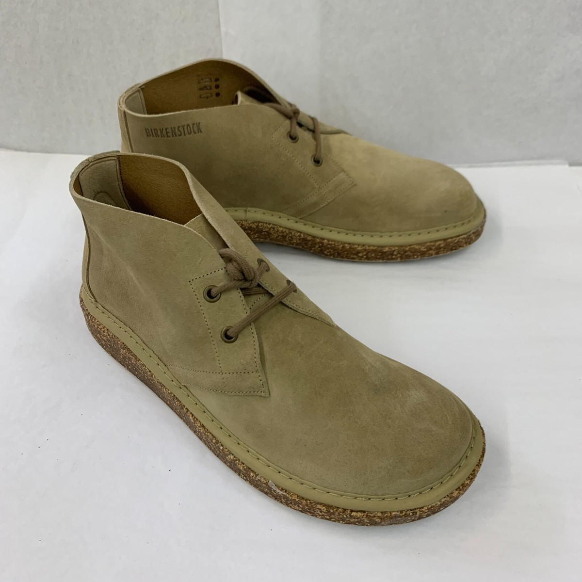 Birkenstock New w/ Box Milton Ginger Suede Leather Regular