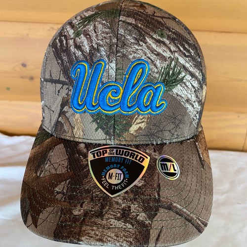 UCLA Camo Cap/Hat Memory Fit M/L New 