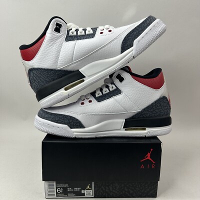 Nike Air Jordan 3 Retro SE GS “Denim/Fire Red” CZ6634-100