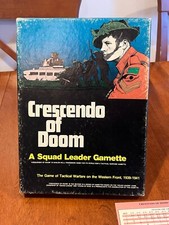Crescendo of Doom  Unpunched Complete Avalon Hill 1979