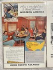 Lot Of 2 Vintage Union Pacific Railroad Ads — photo 2