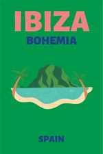 IBIZA SPAIN PRINT/POSTER SATIN PHOTO PAPER OR  CANVAS T612