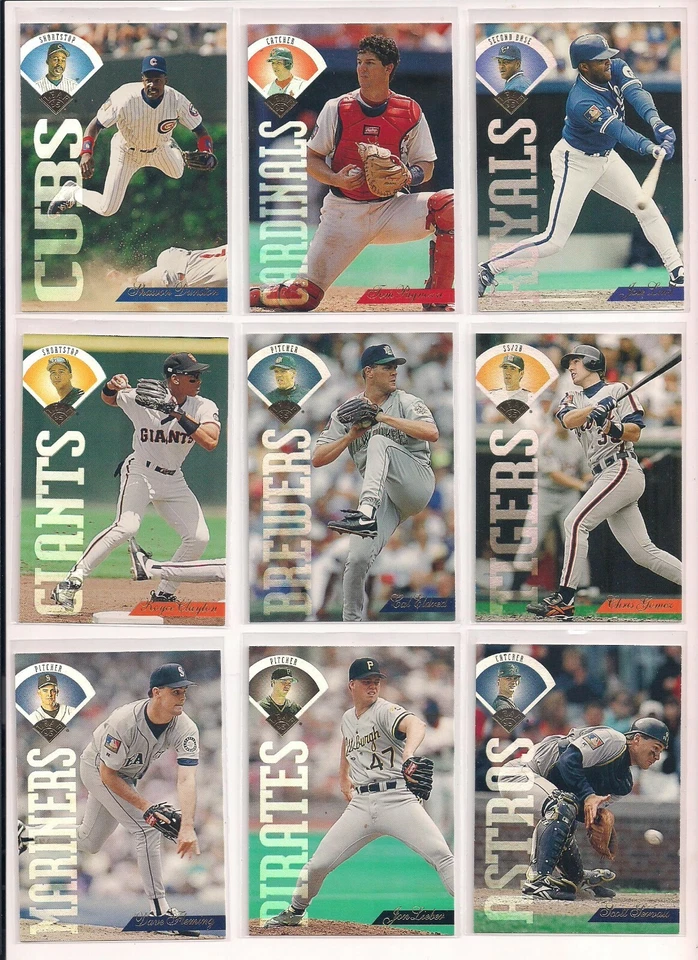 1995 Donruss Leaf Baseball Cards / You Choose From List (CHOICE) #s 1 - 200 - Image 4 of 4