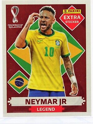 Panini Neymar Jr Legend Bronze Sticker Qatar 2022 in Nordrhein-Westfalen -  Herdecke