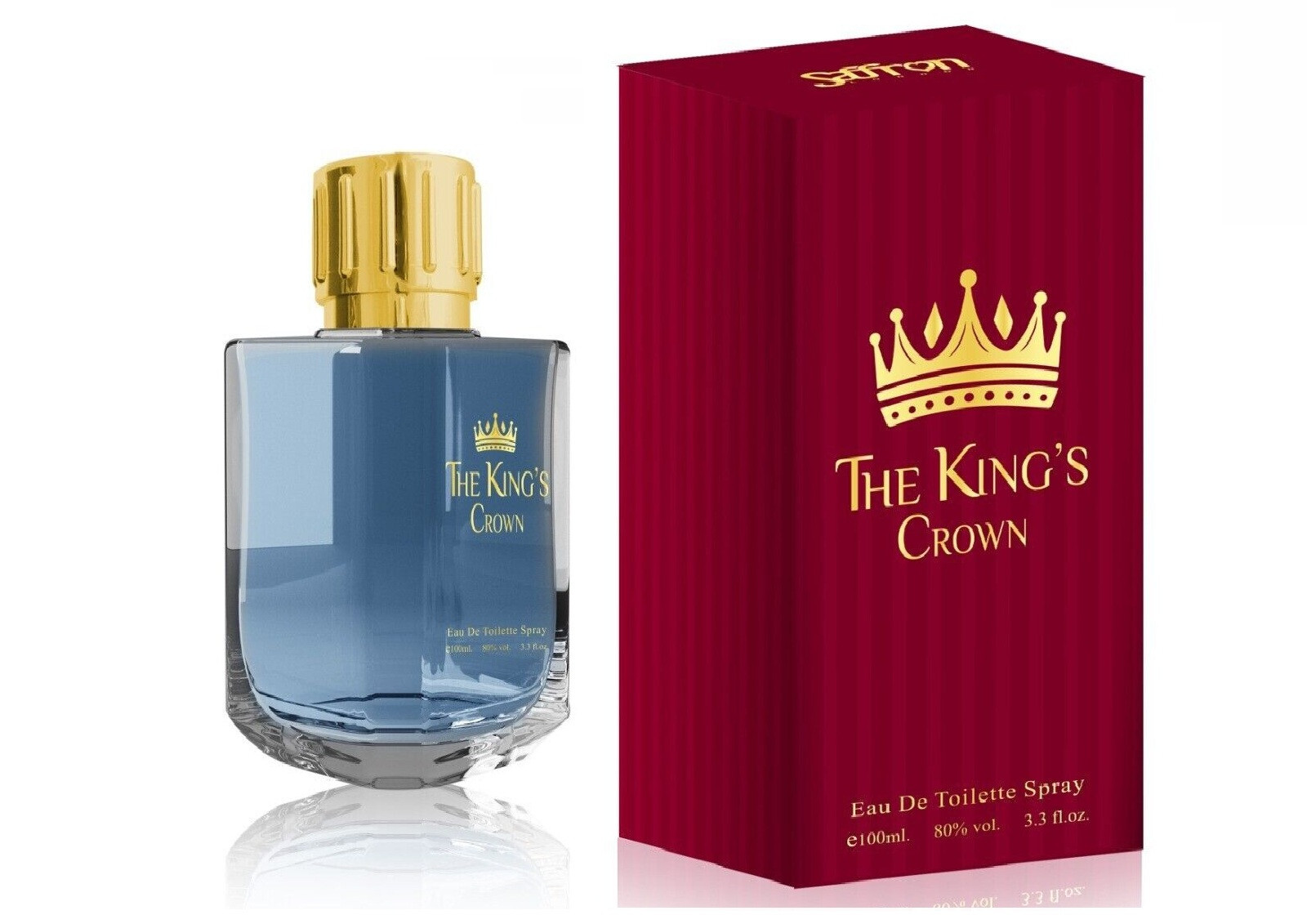 The King's Crown Men's Perfume 100ml Eau de Toilette Designer Fragrance for him