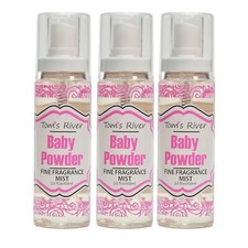 3 Pack - Perfume Body Spray Mist - Baby Powder 2oz MADE IN USA Brand New  