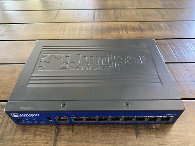 Juniper Networks SRX100 8-Port Firewall Service Gateway - Tested
