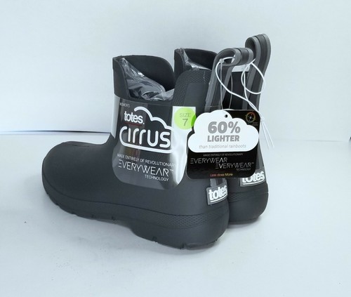 Totes Cirrus Chelsea Ankle Rain Boots NWT $55 - Picture 3 of 4