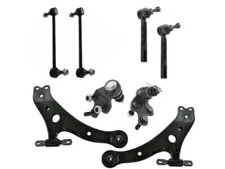 43JB98G Front Control Arm Ball Joint Tie Rod and Sway Bar Link Kit Fits RX350