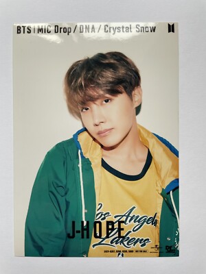 BTS J-HOPE MIC DROP/DNA/CRYSTAL SNOW JAPAN JP POSTCARD