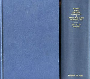 1953-1957 National Assoc. Watch Clock Collectors / 1,252 Page Bible-Thick Book