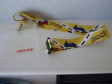 Legoland Driving School Lanyard with I.D. Pouch Yellow - Free Shipping