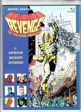 Revenge of the Living Monolith GN (1985) Near Mint (9.4) Marvel 2nd Print