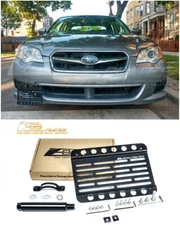 EOS Plate For 05-09 Subaru Legacy Front Bumper Tow Hook License Mount Bracket
