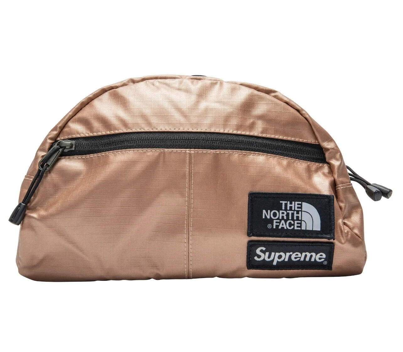 Pack lombaire Supreme The North Face métallisé or rose Roo II 100 % authentique SS13