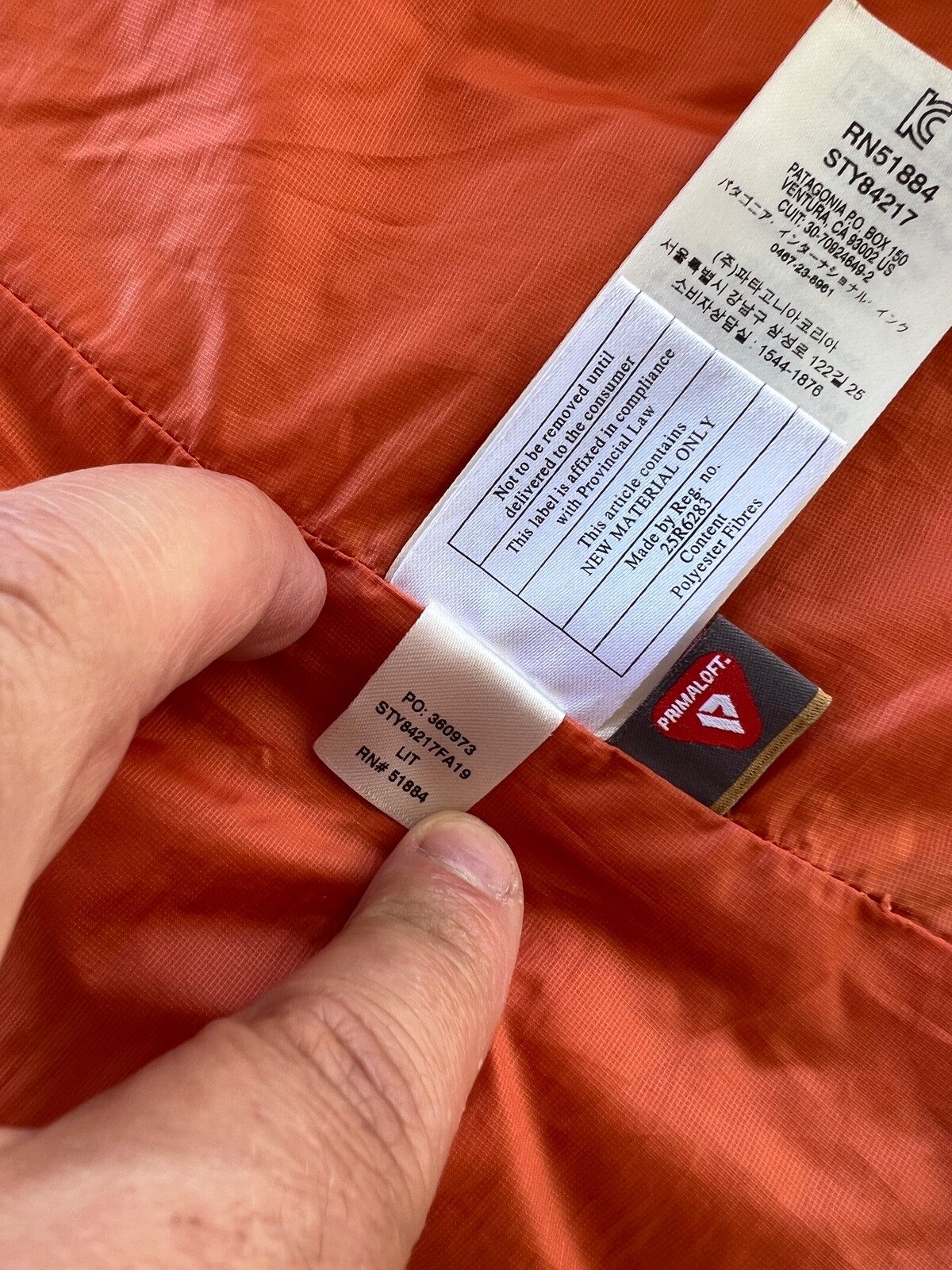Womens PATAGONIA Wine Nano Puff 