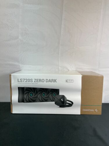 Deepcool LS720S Zero Dark 360mm Pure Performance Liquid Cooler
