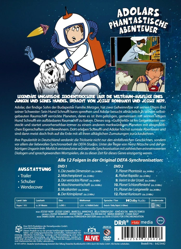 Adolar-Boxen: Heißer Draht ins Jenseits/Adolars phantastische Abenteuer [4 DVDs] - Image 3 of 4