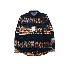 New Robert Graham WHISKEY Print Button Up Shirt Size Medium 248