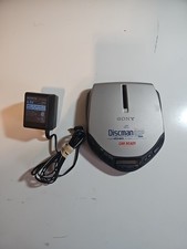 Sony Discman ESP D-E307CK Compact CD Player with Power Supply. Tested