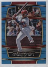 2022 Panini Select Concourse Light Blue Prizm 134/149 Edmundo Sosa #72 0it8