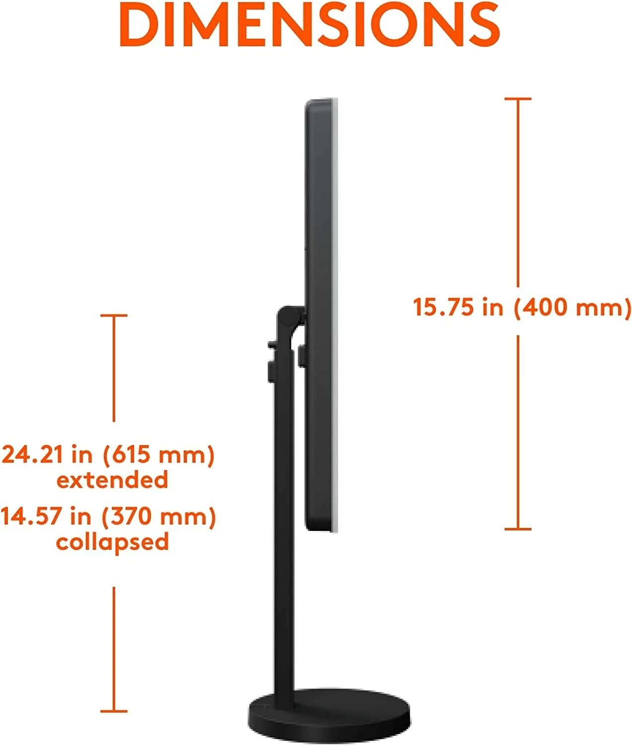 Logitech - Litra Beam Premium LED Streaming Light with TrueSoft Technology