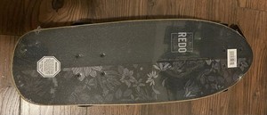 ReDo Skateboard Co. 24" Standard Skateboard - Black Floral - New Sealed