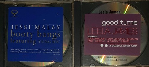 2 Cd PROMO- Jessi Malay BOOTYBANGS, Leela James GOOD TIMES Eddie Amador REMIXES