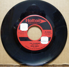 RUFUS LUMLEY I'm Standing ORIGINAL '66 Holton Records 45 7" Northern Soul SUPERB