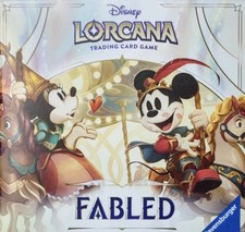 New Disney Lorcana Fabled Illumineer s Trove Sealed