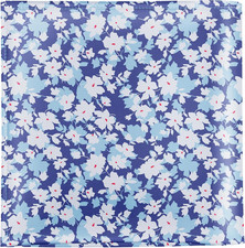 Paisley Silk Pocket Square for Men, Suit Handkerchief for Tux Wedding Prom