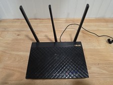ASUS RT-AC66U B1 Dual-Band AC1750 Gigabit WiFi Router  Power Cord TESTED