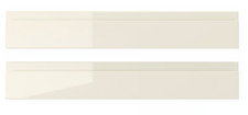 Pack of 2 IKEA VOXTORP Drawer Front, High-Gloss Light Beige 23 2/3"x4" 60x10 cm