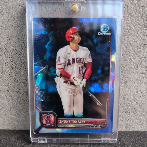 2022 Bowman Chrome Sapphire Shohei Ohtani #71 Angels Card