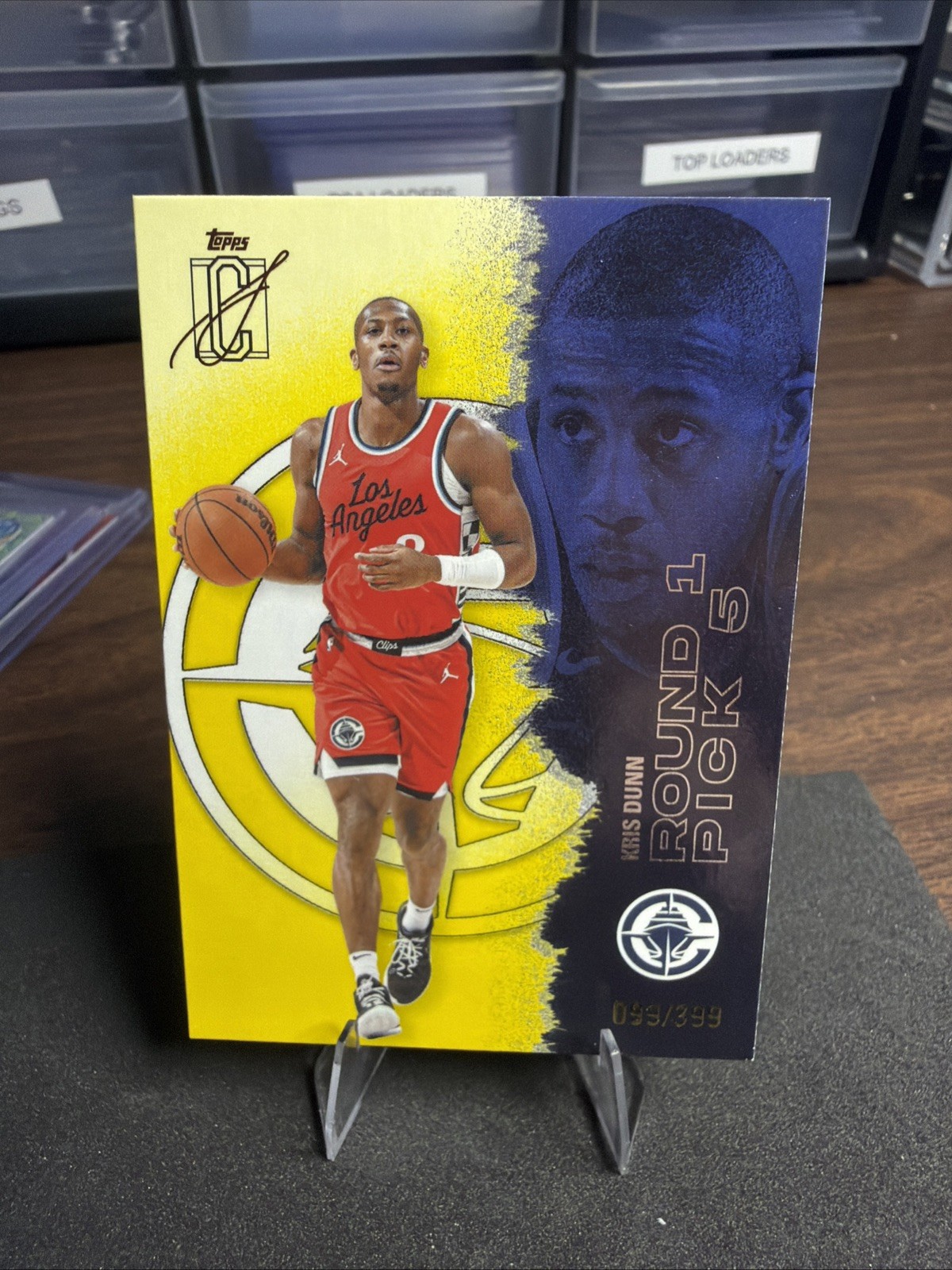 2025-2026 Topps Signature Class Kris Dunn Yellow /399