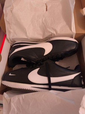 Nike Classic Cortez Premium Leather OG  Mini Swoosh Black 2018 47 OVP Neu
