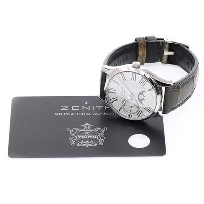 Zenith Elite Ultra Thin 03.2310.692 33mm SS Silver Dial Automatic Watch #C7563