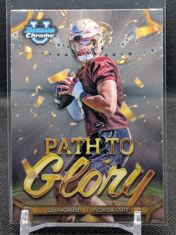DJ Uiagalelei 2024 Bowman University Chrome Path To Glory #PG10 (FB204)