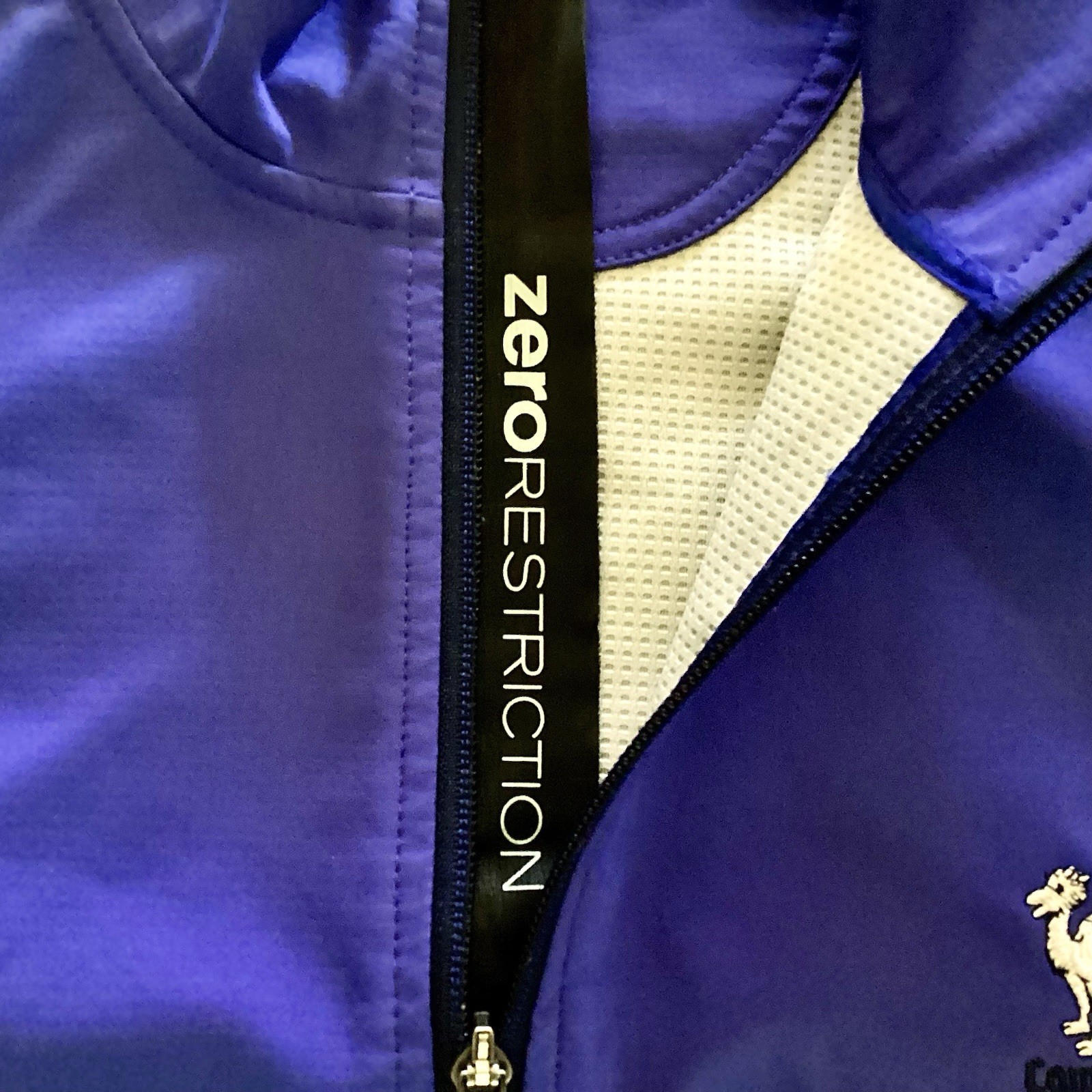 ZERO RESTRICTION Tour Series Thermal Grid Waffle CAMELBACK 1/4 Zip Jacket 3XL