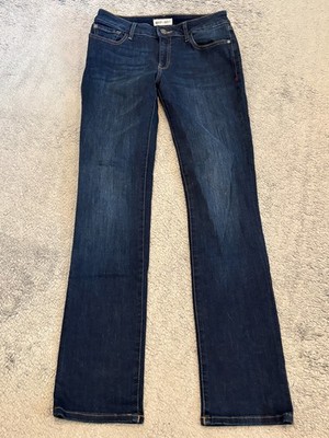 Warp + Weft Jeans Mens 27x32 Blue Oak Oakland Straight Leg Cotton Blend Denim