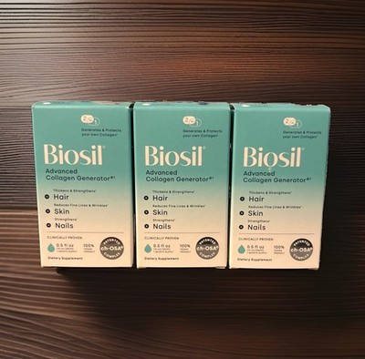 Biosil ch-OSA Advanced Collagen Generator Lot Of 3 Exp 07/2028 New Sealed Auth